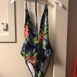 Fashion Nova floral one piece
